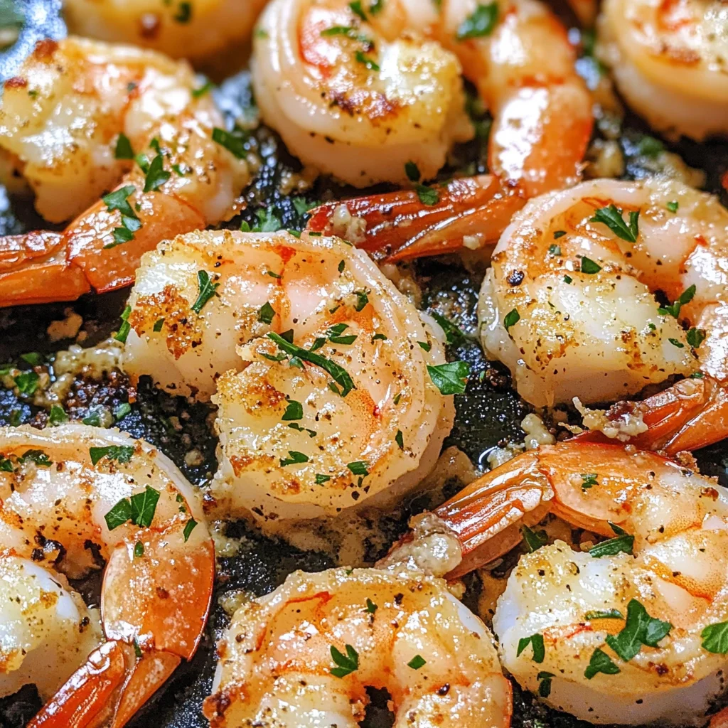 Garlic Parmesan Roasted Shrimp