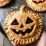 Jack-O-Lantern Hand Pies