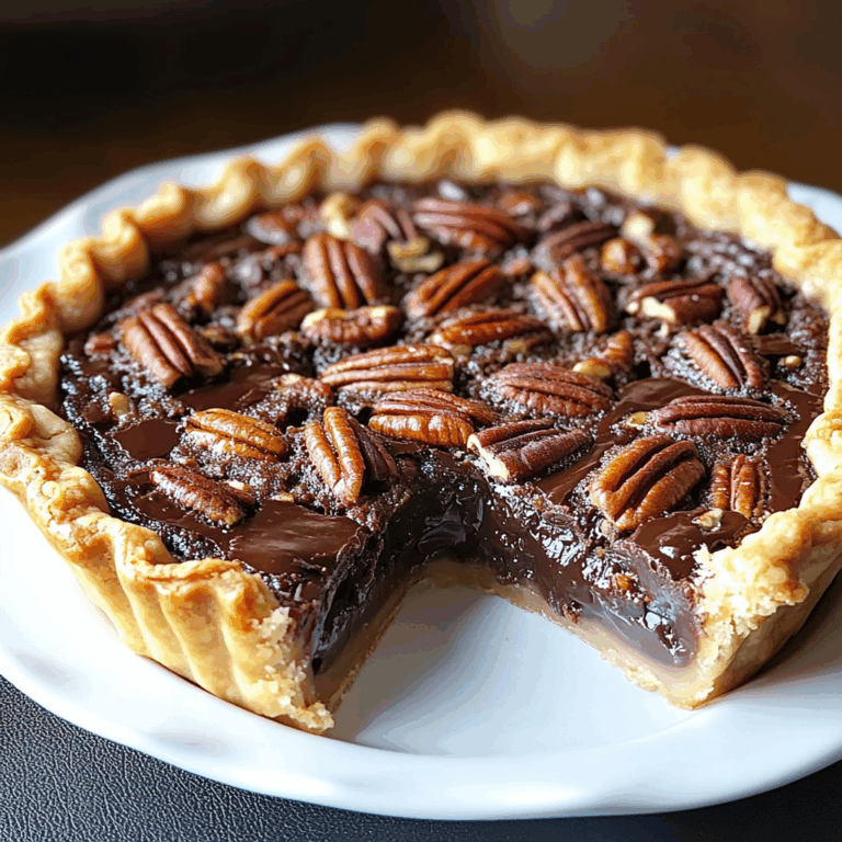 Texas Chocolate Pecan Pie