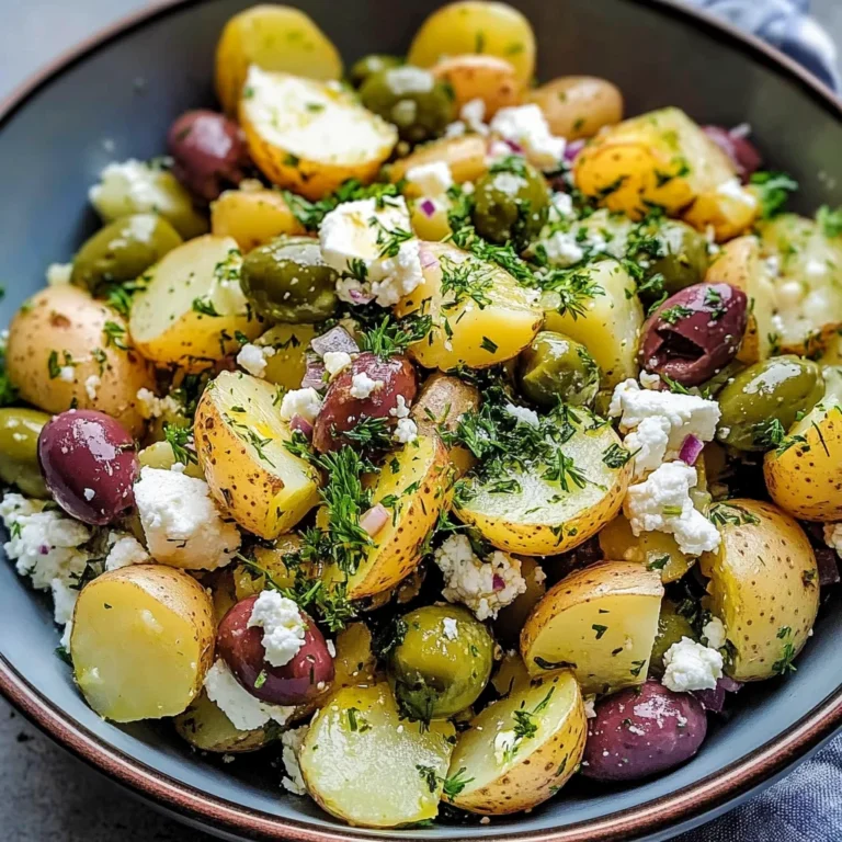 Amazing Mediterranean Potato Salad: 2 Flavors to Adore
