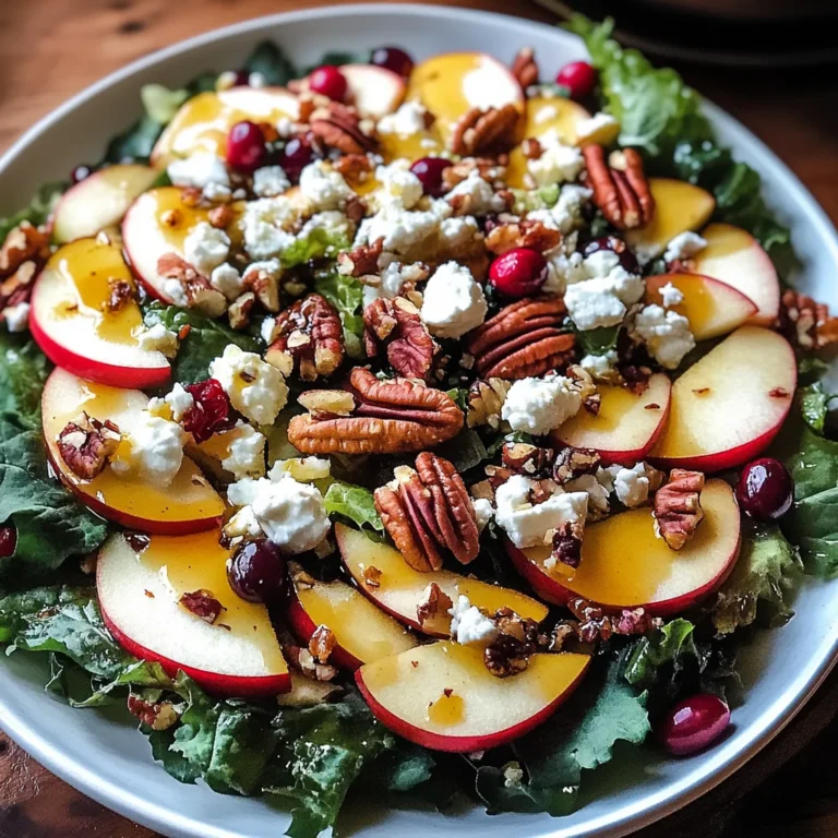 Autumn Harvest Honeycrisp Apple and Feta Salad
