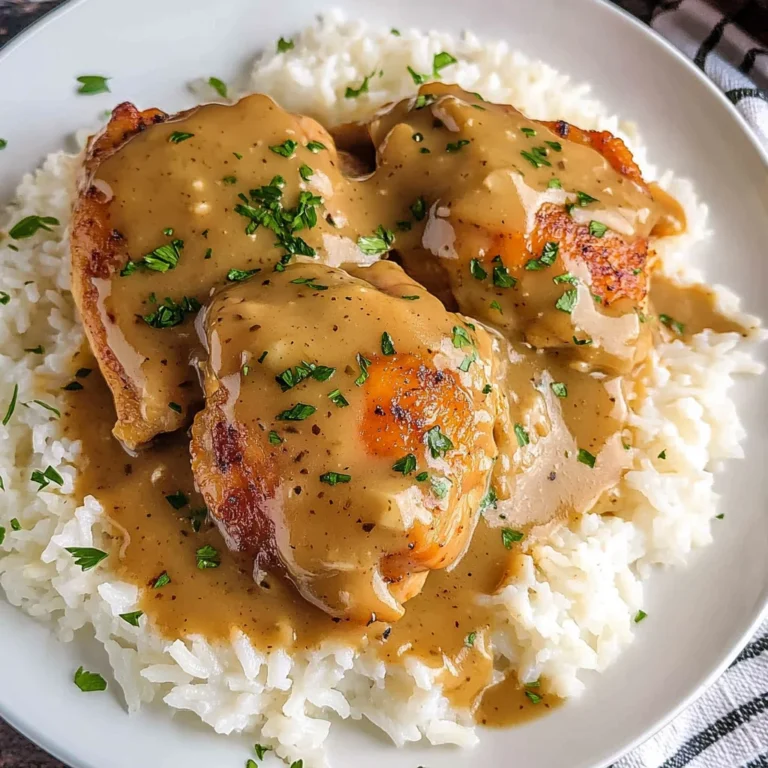Best Smothered Chicken and Rice