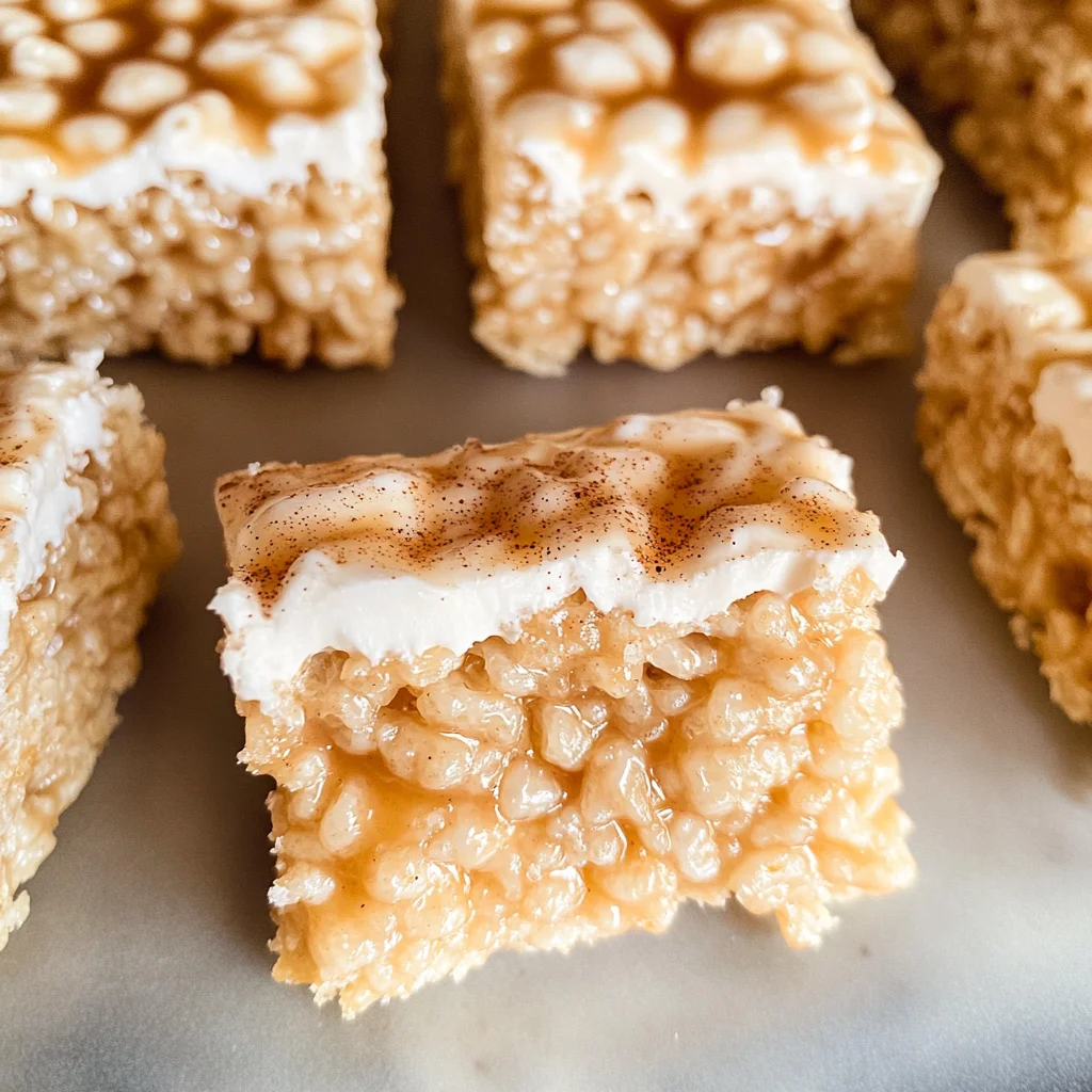 Brown Butter Dulce de Leche Rice Krispie Treats