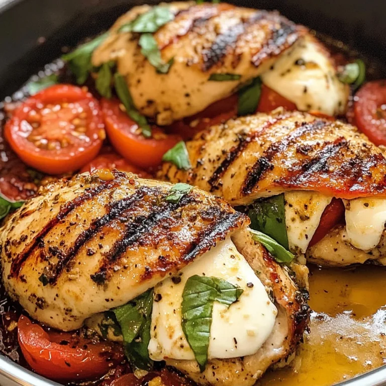 Caprese Stuffed Chicken