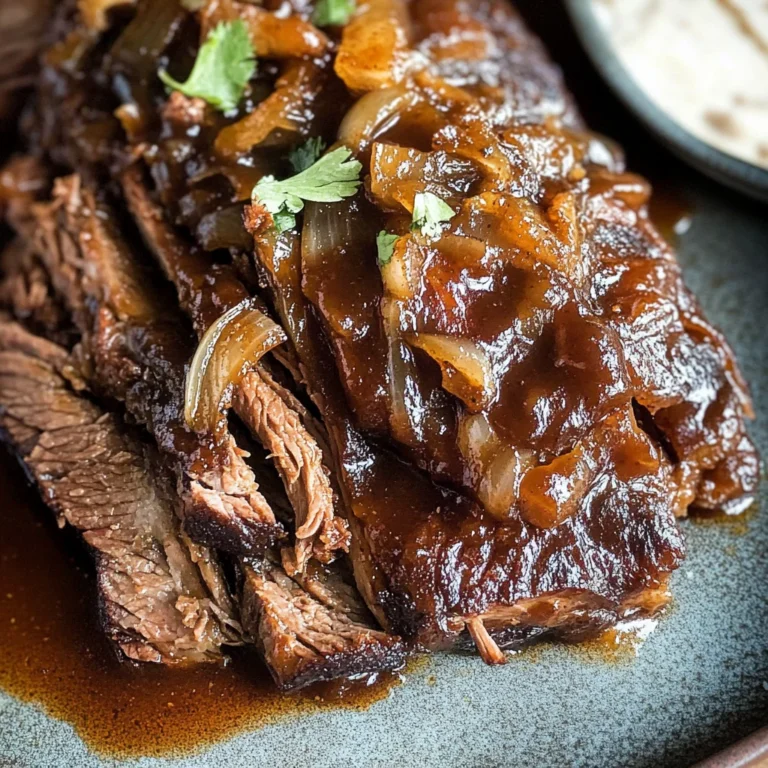 Caramelized Pulled Beef Brisket