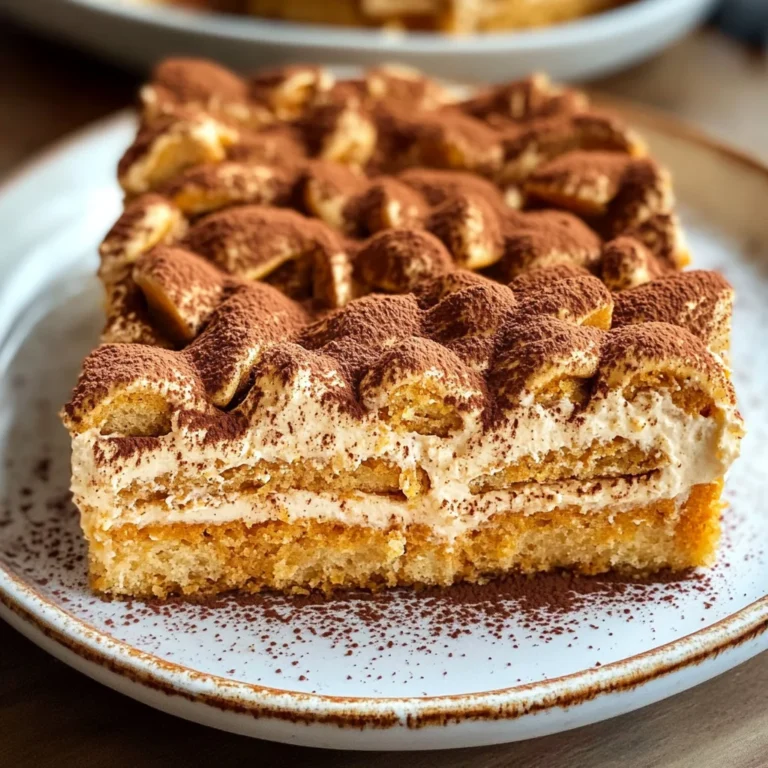 Creamy Pumpkin Tiramisu (w/ Pumpkin Spice)