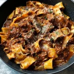 Dutch Oven Short Rib Ragu with Pappardelle