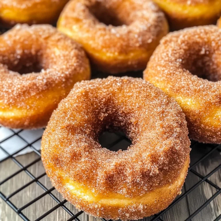 Easy Baked Pumpkin Donuts