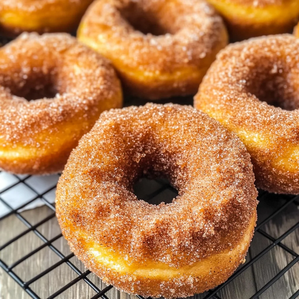 Easy Baked Pumpkin Donuts