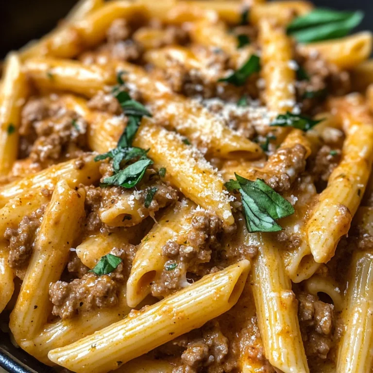 High Protein Creamy Beef Pasta: A Quick and Nourishing Weeknight Dinner
