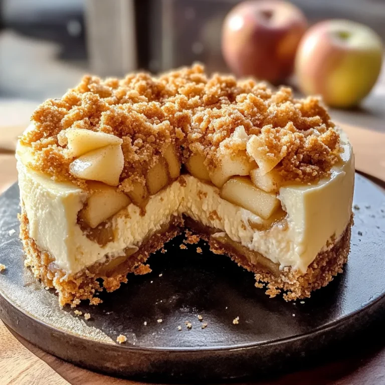 Irresistible Apple Crumble Cheesecake Recipe You’ll Crave Again