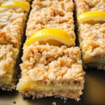 Lemon Oatmeal Crumble Bars