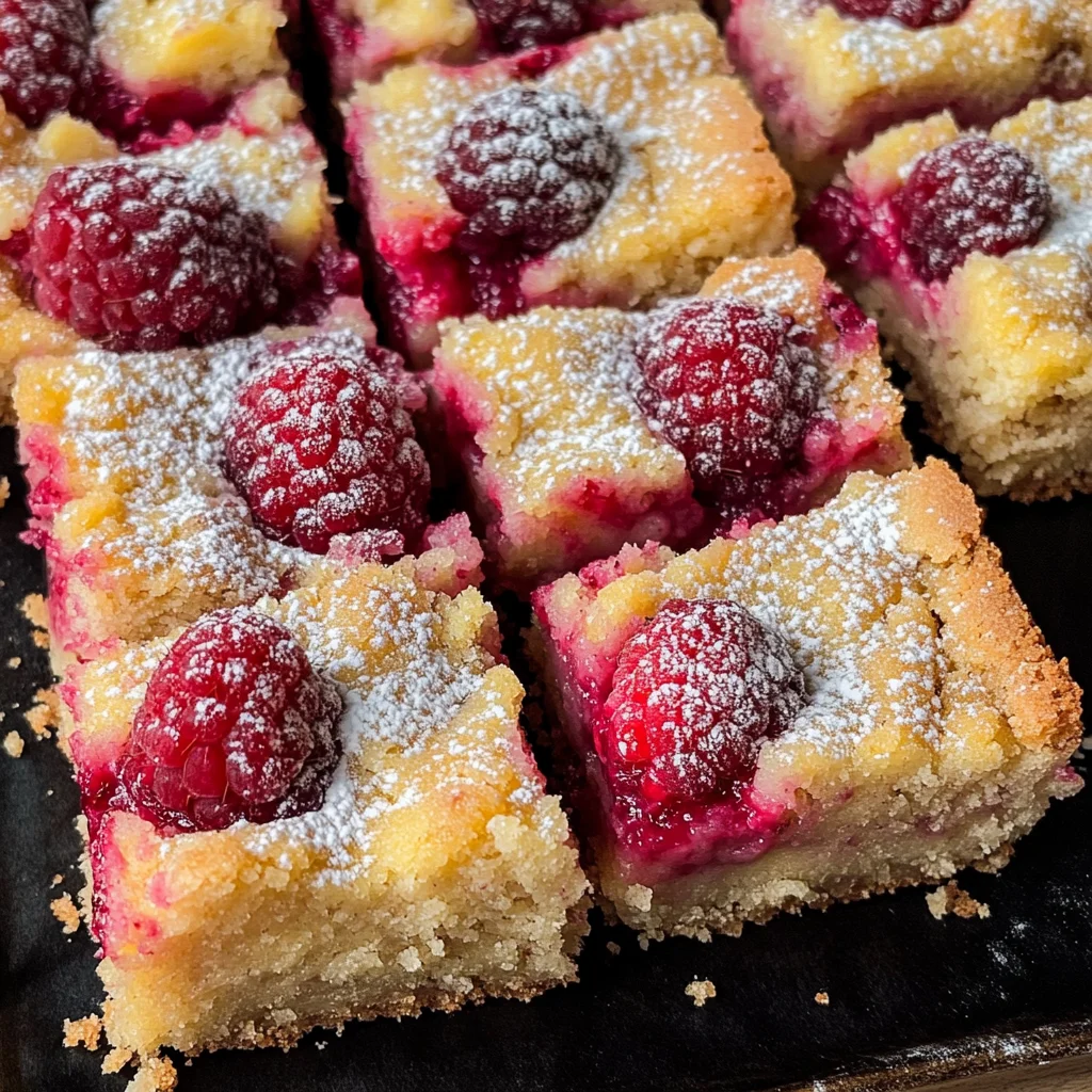 Lemon Raspberry Bars
