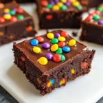 No-Bake Vegan Cosmic Brownies