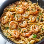 One-Pot Garlic Butter Shrimp Pasta