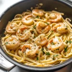 One-Pot Garlic Butter Shrimp Pasta