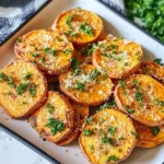 Parmesan Herb Sweet Potato Medallions