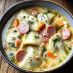 Pierogi Dill Soup