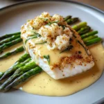 Quick Halibut Oscar
