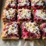 Raspberry Coconut Magic Bars