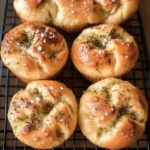 Rosemary Garlic Focaccia Muffins
