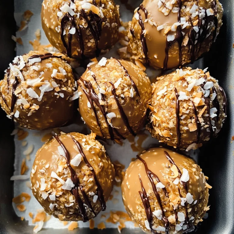 Samoa Cookie Protein Balls