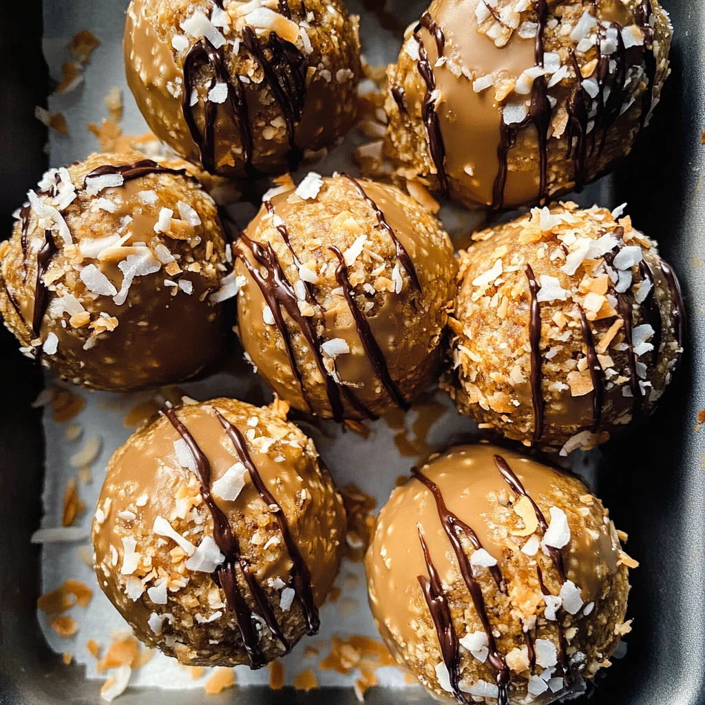 Samoa Cookie Protein Balls