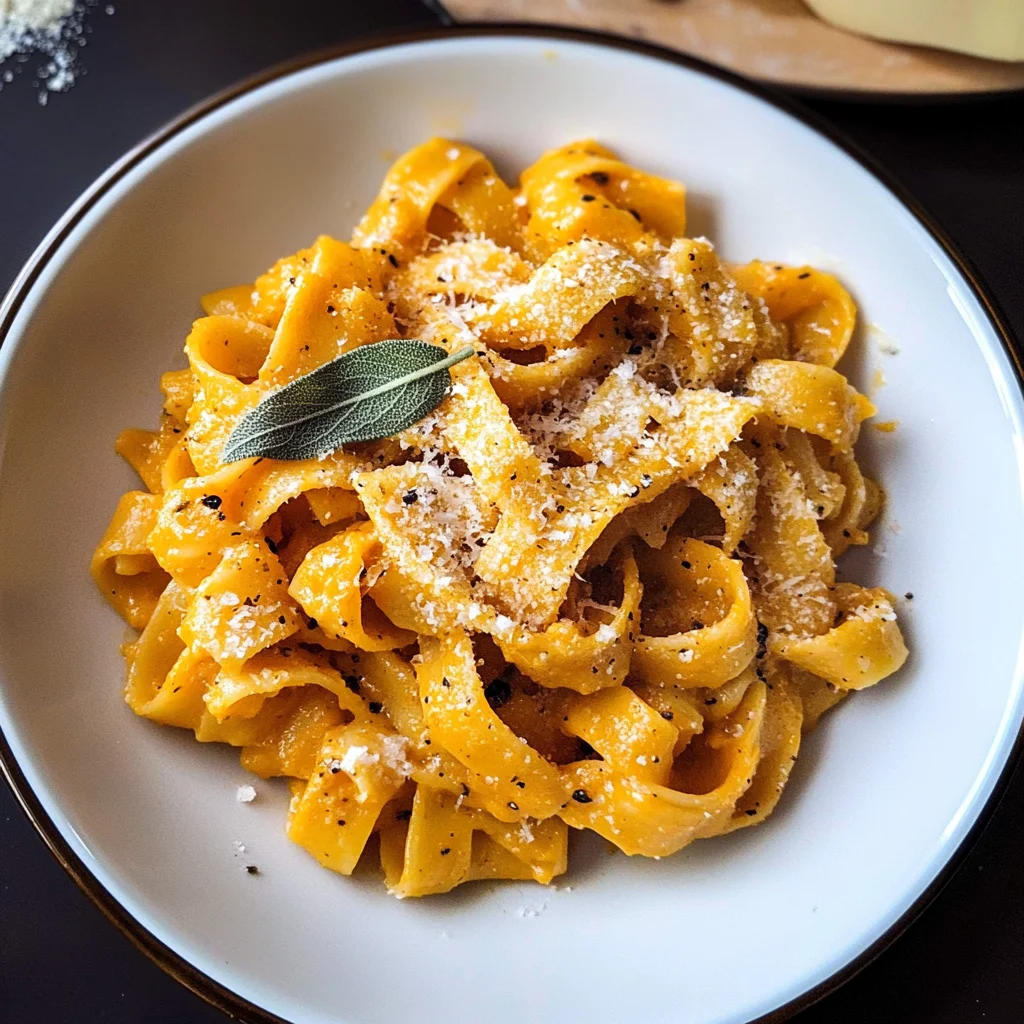 Savory Butternut Squash & Sage Pasta