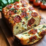Savory Caprese Bread : A Fresh Italian Bread