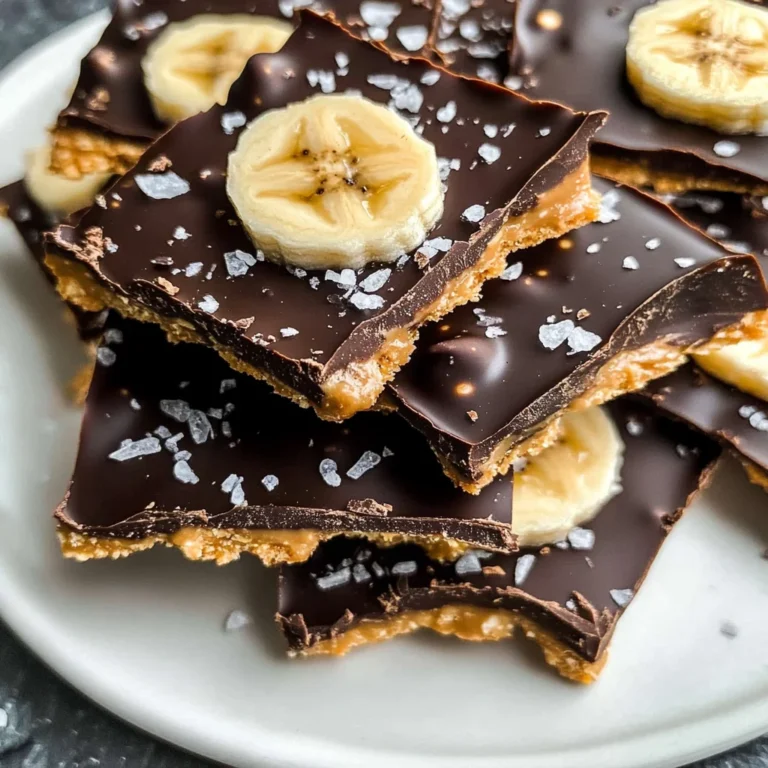 Viral Chocolate Banana Bark
