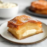Apple Mille Feuille with Vanilla Custard (gluten-free)