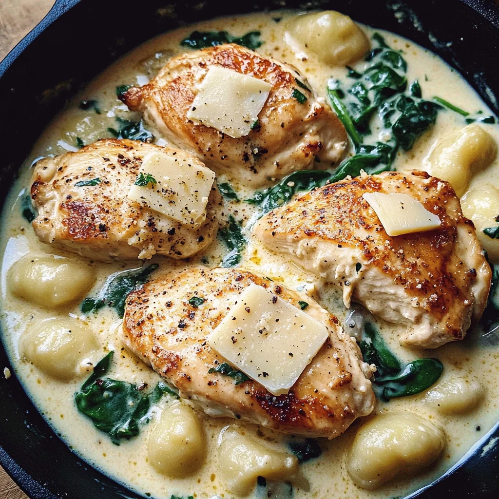 Asiago Chicken Gnocchi