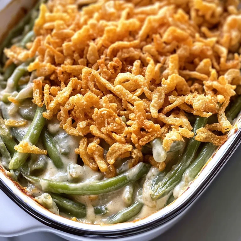 Campbells Green Bean Casserole Recipe