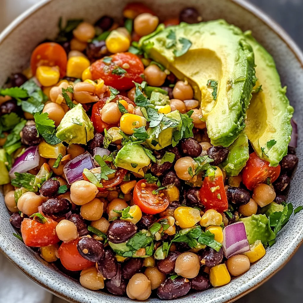 Chili Lime Bean Salad