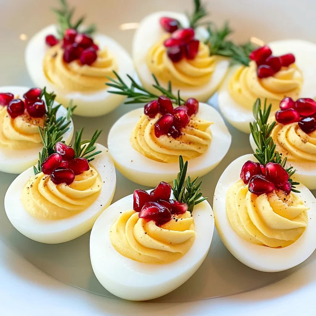 Christmas Deviled Eggs Recipe