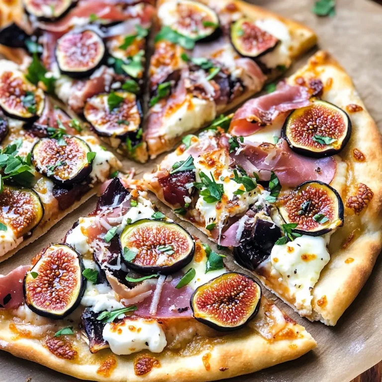 Easy 20-Minute Fig Jam Pizza with Goat Cheese and Prosciutto