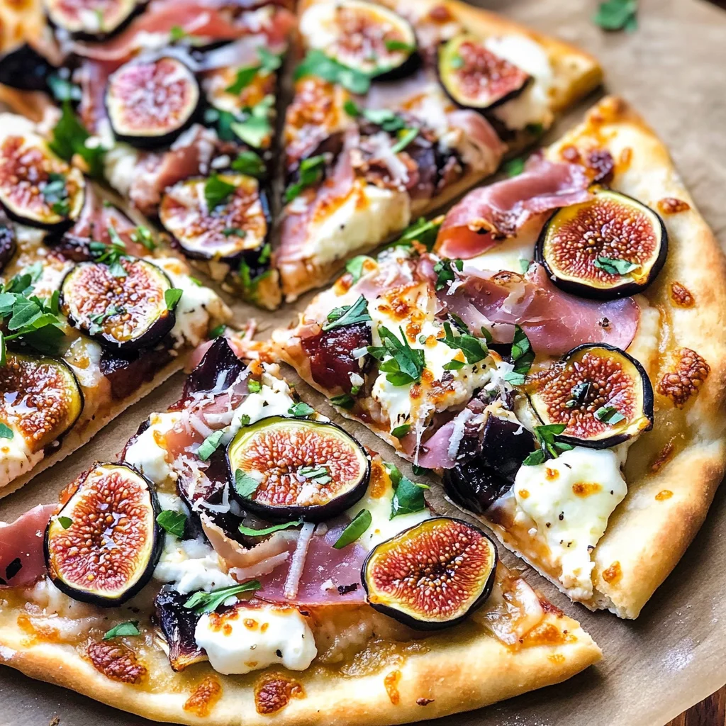 Easy 20-Minute Fig Jam Pizza with Goat Cheese and Prosciutto
