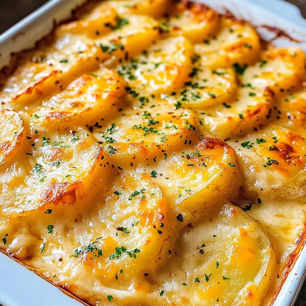 Easy Cheesy Scalloped Potatoes