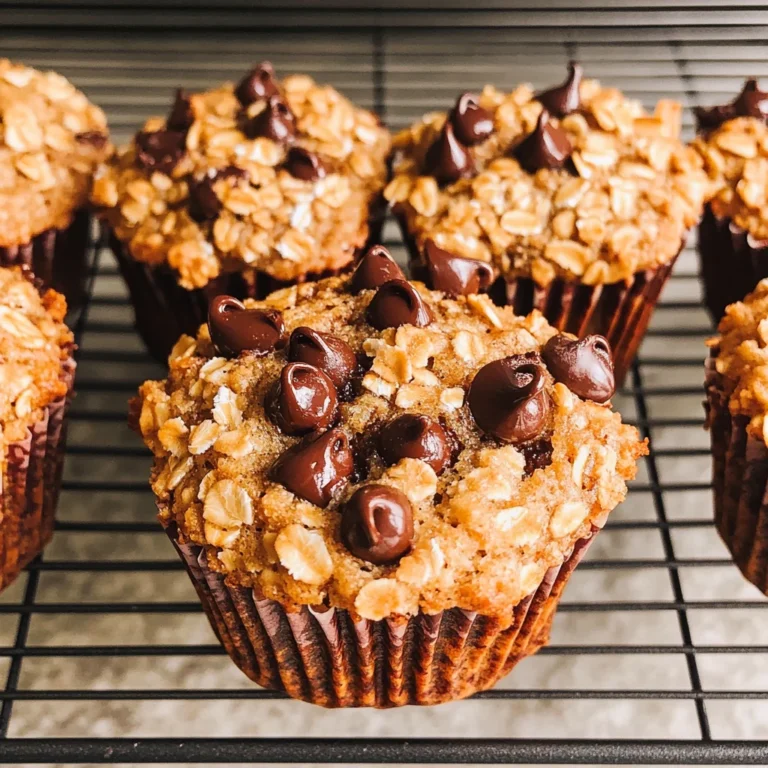 Fearless 3-Day Oatmeal Chocolate Chip Breakfast Muffins