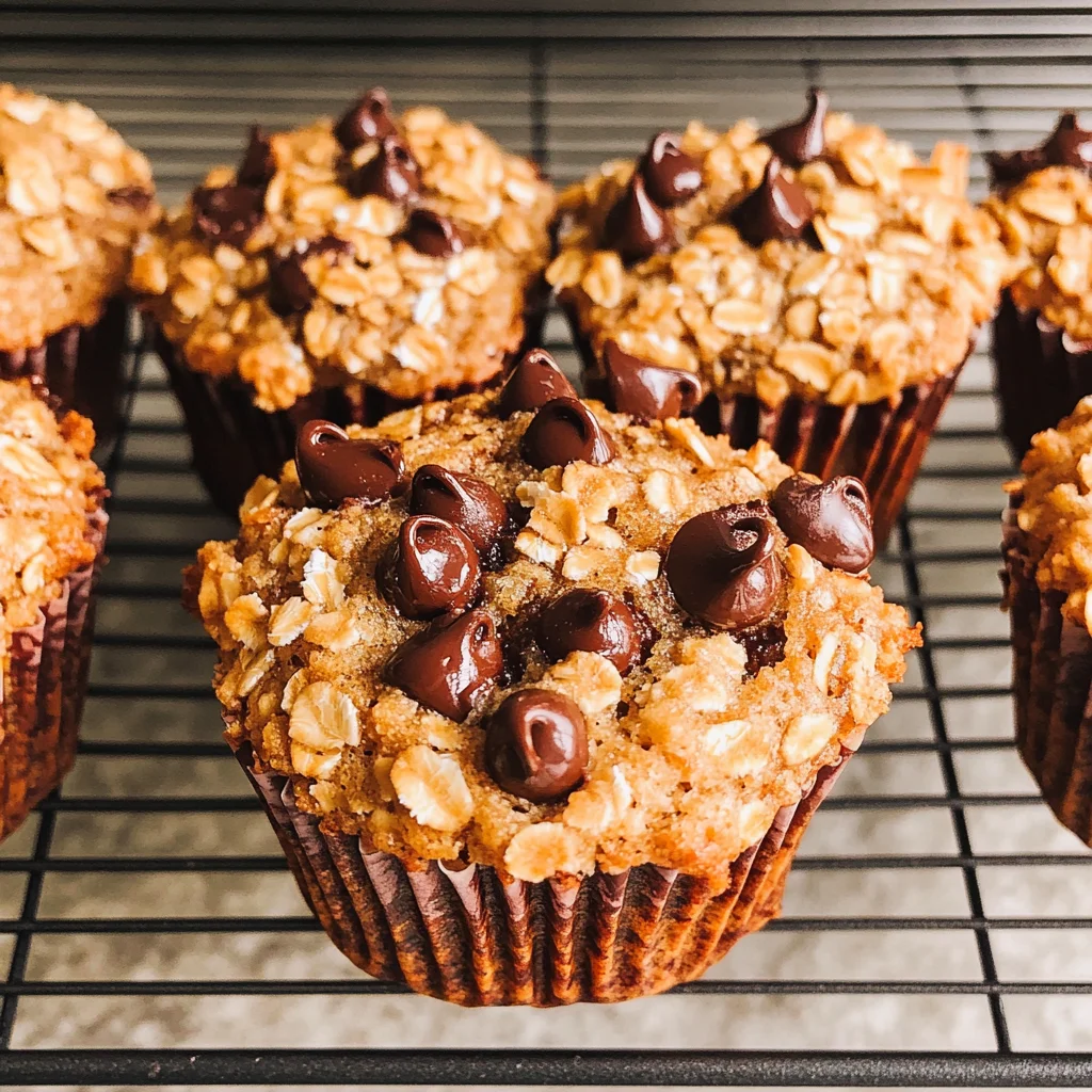 Fearless 3-Day Oatmeal Chocolate Chip Breakfast Muffins