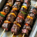 Healthy Skirt Steak Kabobs