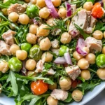 Healthy Tuna Garbanzo Bean Salad