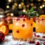 Holly Jolly Christmas Citrus Cocktail