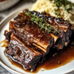Maple Bourbon Braised Short Ribs for Ultimate Cozy Nights