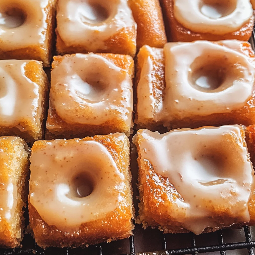 Old-Fashioned Buttermilk Donut Bars with Brown Butter Maple Vanilla Bean Glaze