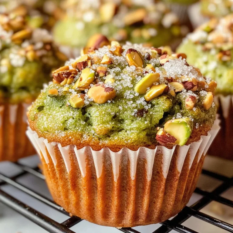 Pistachio Muffins Recipe