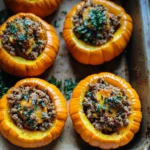 Stuffed Mini Pumpkins Recipe