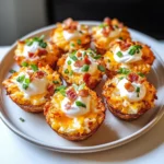 Tater Tot Appetizer Cups