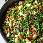 Thanksgiving Peas (with Pear and Pancetta)