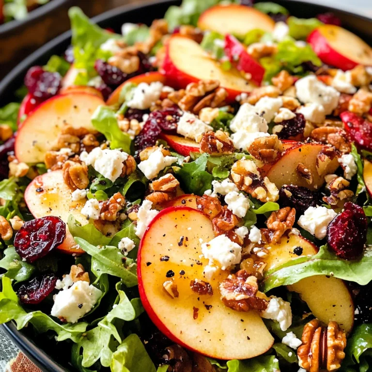 5 Fall Flavors: Honeycrisp Apple Feta Salad